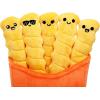 imageEmotional Support Dumplings by Relatable Cuddly Stuffed Animals and Toys Squishy Toys and Plushies Great Gift Ideas for Loved Ones of All Ages Includes 5 Plushies with Carrying BasketCrinkle Fries