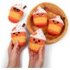 imageEmotional Support Dumplings by Relatable Cuddly Stuffed Animals and Toys Squishy Toys and Plushies Great Gift Ideas for Loved Ones of All Ages Includes 5 Plushies with Carrying BasketLatte