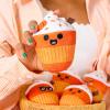 imageEmotional Support Dumplings by Relatable Cuddly Stuffed Animals and Toys Squishy Toys and Plushies Great Gift Ideas for Loved Ones of All Ages Includes 5 Plushies with Carrying BasketLatte