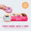 imageEmotional Support Dumplings by Relatable Cuddly Stuffed Animals and Toys Squishy Toys and Plushies Great Gift Ideas for Loved Ones of All Ages Includes 5 Plushies with Carrying BasketDonuts