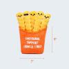 imageEmotional Support Dumplings by Relatable Cuddly Stuffed Animals and Toys Squishy Toys and Plushies Great Gift Ideas for Loved Ones of All Ages Includes 5 Plushies with Carrying BasketCrinkle Fries