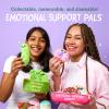 imageEmotional Support Dumplings by Relatable Cuddly Stuffed Animals and Toys Squishy Toys and Plushies Great Gift Ideas for Loved Ones of All Ages Includes 5 Plushies with Carrying BasketKitties