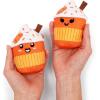 imageEmotional Support Dumplings by Relatable Cuddly Stuffed Animals and Toys Squishy Toys and Plushies Great Gift Ideas for Loved Ones of All Ages Includes 5 Plushies with Carrying BasketLatte