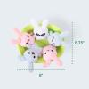 imageEmotional Support Dumplings by Relatable Cuddly Stuffed Animals and Toys Squishy Toys and Plushies Great Gift Ideas for Loved Ones of All Ages Includes 5 Plushies with Carrying BasketBunnies