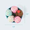 imageEmotional Support Dumplings by Relatable Cuddly Stuffed Animals and Toys Squishy Toys and Plushies Great Gift Ideas for Loved Ones of All Ages Includes 5 Plushies with Carrying BasketIce Cream