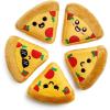 imageEmotional Support Dumplings by Relatable Cuddly Stuffed Animals and Toys Squishy Toys and Plushies Great Gift Ideas for Loved Ones of All Ages Includes 5 Plushies with Carrying BasketPizza