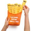 imageEmotional Support Dumplings by Relatable Cuddly Stuffed Animals and Toys Squishy Toys and Plushies Great Gift Ideas for Loved Ones of All Ages Includes 5 Plushies with Carrying BasketCrinkle Fries