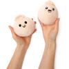 imageEmotional Support Dumplings by Relatable Cuddly Stuffed Animals and Toys Squishy Toys and Plushies Great Gift Ideas for Loved Ones of All Ages Includes 5 Plushies with Carrying BasketDumplings