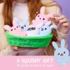 imageEmotional Support Dumplings by Relatable Cuddly Stuffed Animals and Toys Squishy Toys and Plushies Great Gift Ideas for Loved Ones of All Ages Includes 5 Plushies with Carrying BasketBunnies