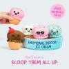 imageEmotional Support Dumplings by Relatable Cuddly Stuffed Animals and Toys Squishy Toys and Plushies Great Gift Ideas for Loved Ones of All Ages Includes 5 Plushies with Carrying BasketIce Cream