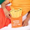 imageEmotional Support Dumplings by Relatable Cuddly Stuffed Animals and Toys Squishy Toys and Plushies Great Gift Ideas for Loved Ones of All Ages Includes 5 Plushies with Carrying BasketCrinkle Fries