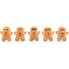 imageEmotional Support Gingerbread by Relatable Christmas Stuffed Animals Great Gingerbread Man Gifts Funny Gifts or Cute Christmas Decor Includes 5 Gingerbread Plushies with Carrying Basket