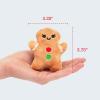 imageEmotional Support Gingerbread by Relatable Christmas Stuffed Animals Great Gingerbread Man Gifts Funny Gifts or Cute Christmas Decor Includes 5 Gingerbread Plushies with Carrying Basket