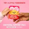 imageEmotional Support VDay Nugget Cards by Relatable Valentines Plush Perfect Valentines Gifts for Kids Classroom or Gift for Work Friends Includes 10 Plushies with 10 Cards and a Carrying Case