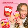 imageEmotional Support VDay Nugget Cards by Relatable Valentines Plush Perfect Valentines Gifts for Kids Classroom or Gift for Work Friends Includes 10 Plushies with 10 Cards and a Carrying Case