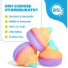 imageHydroburst 6pack Reusable Water Balloons by Relatable For The Pool Beach Toys And Outdoor Play Toys Includes 6 Refillable Balloons10pack