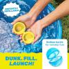 imageHydroburst 6pack Reusable Water Balloons by Relatable For The Pool Beach Toys And Outdoor Play Toys Includes 6 Refillable Balloons10pack
