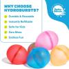imageHydroburst 6pack Reusable Water Balloons by Relatable For The Pool Beach Toys And Outdoor Play Toys Includes 6 Refillable Balloons6pack