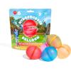imageHydroburst 6pack Reusable Water Balloons by Relatable For The Pool Beach Toys And Outdoor Play Toys Includes 6 Refillable Balloons6pack