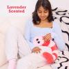 imageMenstruation Crustacean Lobster  The Original Viral Cuddly ampamp Cute Plush Lavender Scented Heating Pad for CrampsShrimp