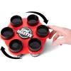 imageShot Roulette The Roulette Wheel Drinking Game by Buzzed Drinking Games for Adults Group Drinking Games Great for Funny Gifts Includes 1 Shot Roulette Wheel 6 Glasses 12 Tokens Instructions