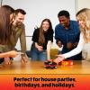 imageShot Roulette The Roulette Wheel Drinking Game by Buzzed Drinking Games for Adults Group Drinking Games Great for Funny Gifts Includes 1 Shot Roulette Wheel 6 Glasses 12 Tokens Instructions