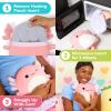 imageSquishmallows Wendy The Frog by Relatable Microwavable Heating Pad for Period Cramps Cuddly Plushies Great Gift Ideas for Loved Ones of All Ages Includes 1 Lavender Scented Heating Pad PlushyArchie