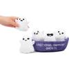 imageWHAT DO YOU MEME Emotional Support Ghosts by Relatable Cuddly Stuffed Animals Plushies and Cute Stuff Great Gift Ideas for Loved Ones of All Ages Includes 5 Plushies with Carrying Basket