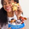 imageWHAT DO YOU MEME Emotional Support Puppies by Relatable Cuddly Stuffed Animals Plushies and Cute Stuff Great Gift Ideas for Loved Ones of All Ages Includes 5 Plushies with Carrying Basket