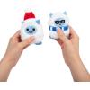 imageWHAT DO YOU MEME Emotional Support Yetis by Relatable Cuddly Stuffed Animals Plushies and Cute Stuff Great Gift Ideas for Loved Ones of All Ages Includes 5 Plushies with Carrying Basket