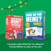 imageWHAT DO YOU MEME Holiday Family Edition by Relatable Holiday Games Expansion Pack Christmas Party Game Includes 30 Photo Cards and 90 Caption Cards