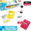 imageWHAT DO YOU MEME Incohearent The Guess The Gibberish Party Game by Relatable A Funny Card Game for Adults Great for Game Night Games Includes 400 Cards Instructions and 1 Sand TimerCore Game