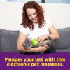 imageWHAT DO YOU MEME Paws ampamp Relax The Adorable TurtleShaped Pet Massager for Dogs ampamp Cats