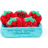imageEmotional Support Strawberries by Relatable Cuddly Stuffed Animals and Toys Squishy Toys and Plushies Great Gift Ideas for Loved Ones of All Ages Includes 5 Plushies with Carrying BasketOne size