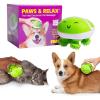 imageWHAT DO YOU MEME Paws ampamp Relax The Adorable TurtleShaped Pet Massager for Dogs ampamp Cats