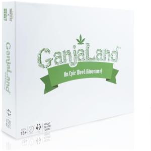 imageGanjaland The Epic Weed Game for Social Gatherings Weed Board Games for AdultsCore Game