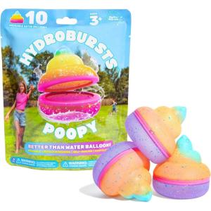 imageHydroburst 6pack Reusable Water Balloons by Relatable For The Pool Beach Toys And Outdoor Play Toys Includes 6 Refillable Balloons10pack