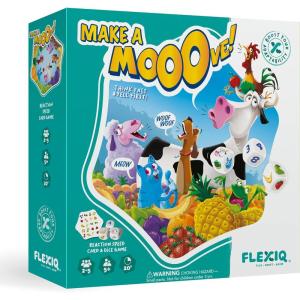 imageMake a Mooove  FastThinking Match Game by FlexiQ Kid Board Games Puzzle Games Brain Teasers for Kids 5Make a Mooove