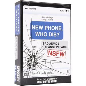 imageNew Phone Who Dis Expansion Pack by Relatable Designed to Add to New Phone Who Dis Core Games The Viral Card Game for Adults Great for Party Games Includes 45 Inbox Cards and 135 Reply CardsNSFW Expansion Pack