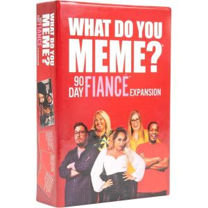 imageWHAT DO YOU MEME 90 Day Fianc Expansion Pack  Designed to be Added to Core Party Game