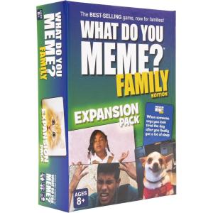 imageWHAT DO YOU MEME Family Edition Expansion Pack 1  Designed to be Added to The Core Family Party Game