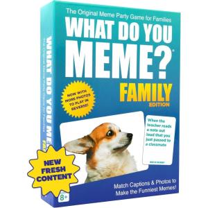 imageWHAT DO YOU MEME Family Edition by Relatable Now with Refreshed Content  Kids Games 8 Family Games for Kids and Adults The TikTok Viral Sensation Includes 300 Caption Cards 108 Photo Cards