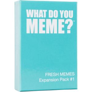 imageWHAT DO YOU MEME Fresh Memes 1 Expansion Pack Designed to be Added to Core Game1 Expansion Pack