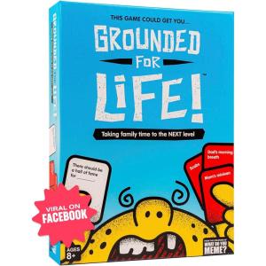imageWHAT DO YOU MEME Grounded for Life  The Ultimate Family Night Game  Family Card Games for Kids and Adults Family