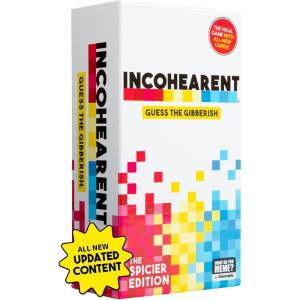 imageWHAT DO YOU MEME Incohearent The Guess The Gibberish Party Game by Relatable A Funny Card Game for Adults Great for Game Night Games Includes 400 Cards Instructions and 1 Sand TimerCore Game