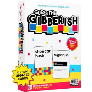 imageWHAT DO YOU MEME Incohearent The Guess The Gibberish Party Game by Relatable A Funny Card Game for Adults Great for Game Night Games Includes 400 Cards Instructions and 1 Sand TimerFamily