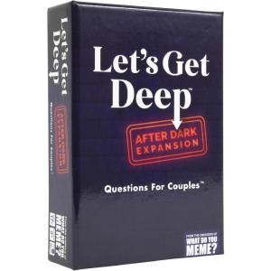 imageWHAT DO YOU MEME Lets Get Deep After Dark Expansion Pack by Relatable Designed to Add on to The Lets Get Deep Core Game Great for Couples Gifts Wedding Registry Gifts Includes 150 CardsAfter Dark Expansion