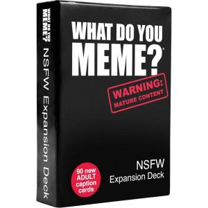 imageWHAT DO YOU MEME NSFW Expansion Pack Designed to be Added to Core GameNSFW Expansion Pack