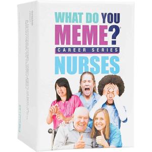 imageWHAT DO YOU MEME Nurses Edition  The Hilarious Party Game for Meme Lovers