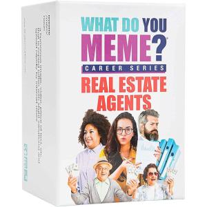imageWHAT DO YOU MEME Real Estate Agents Edition  Adult Card Games for Game Night
